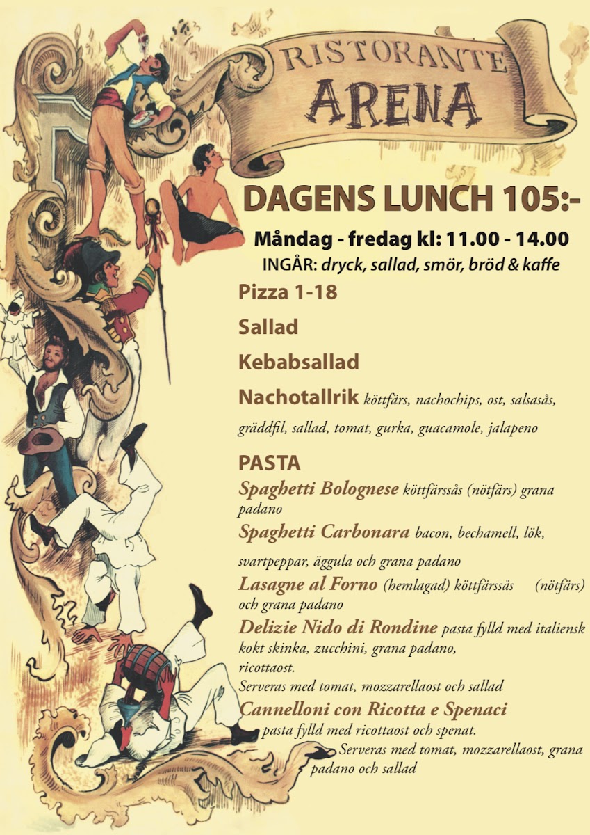 Menu Arena Pizzeria-5