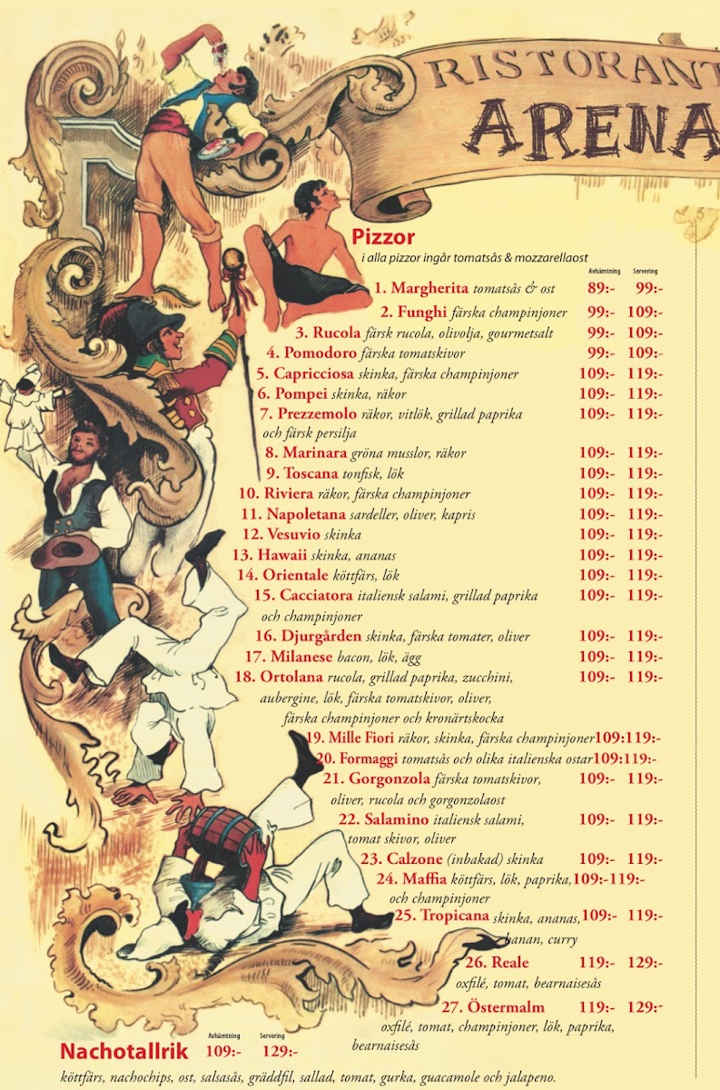 Menu Arena Pizzeria-6